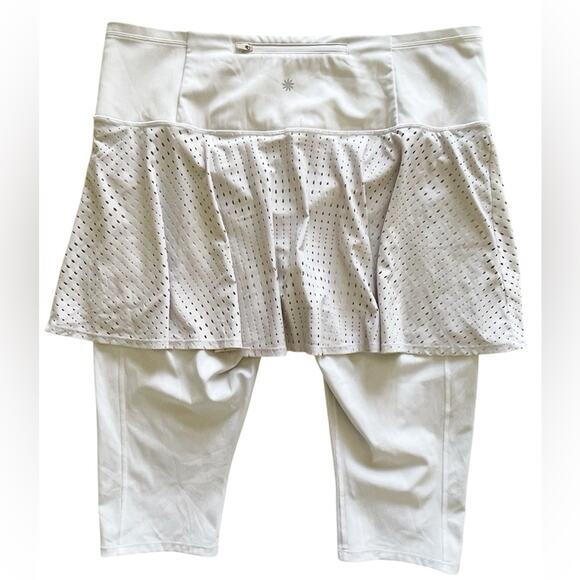 Athleta a Game 2 in 1 Crop Skirt Tennis Golf Size XL EUC - Picture 2 of 8